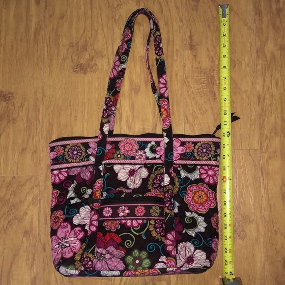Vera Bradley Tote in Mod Floral Pink - Picture 5 of 7